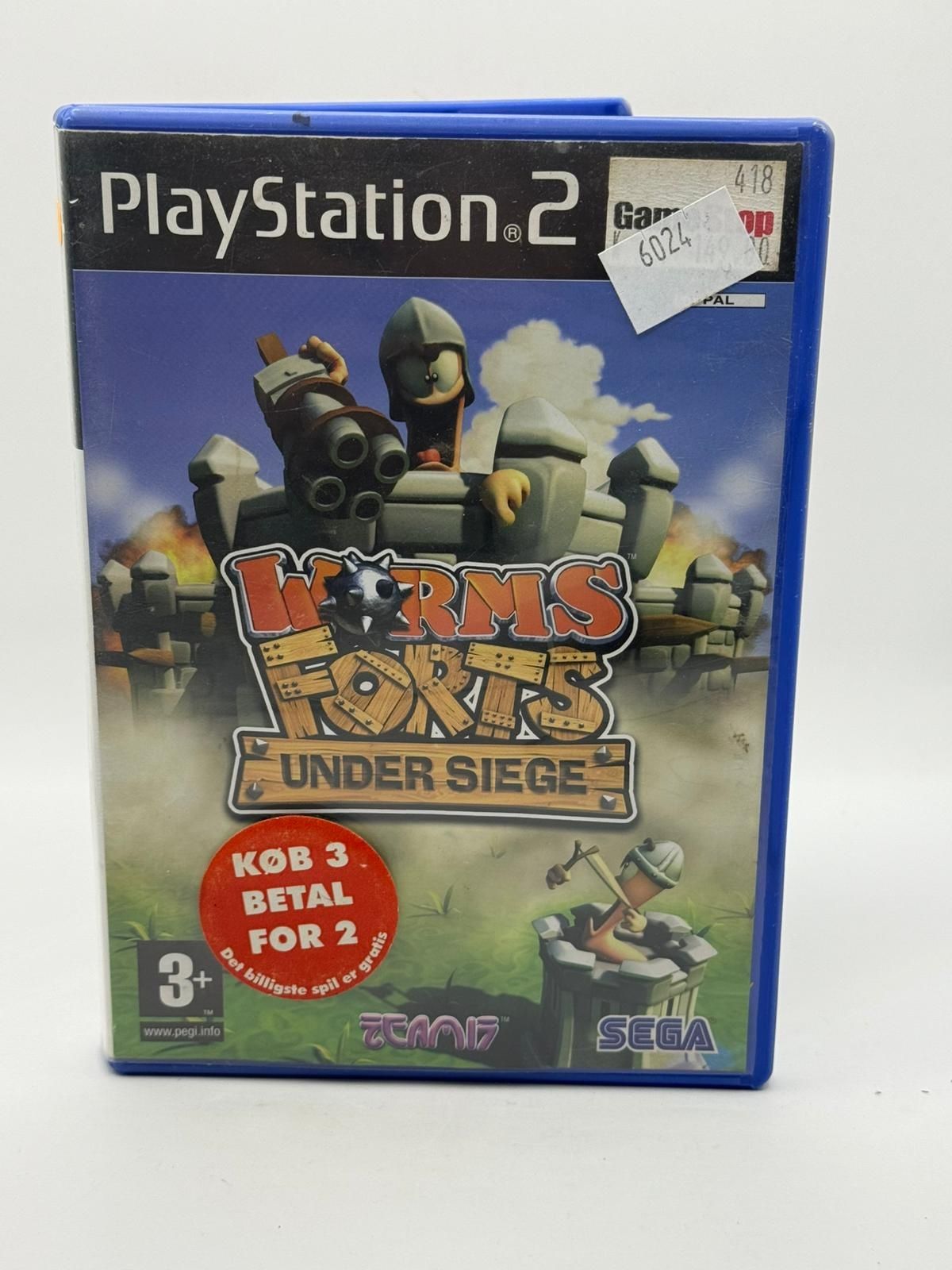 Worms Forts Under Siege Ps2 nr 6024