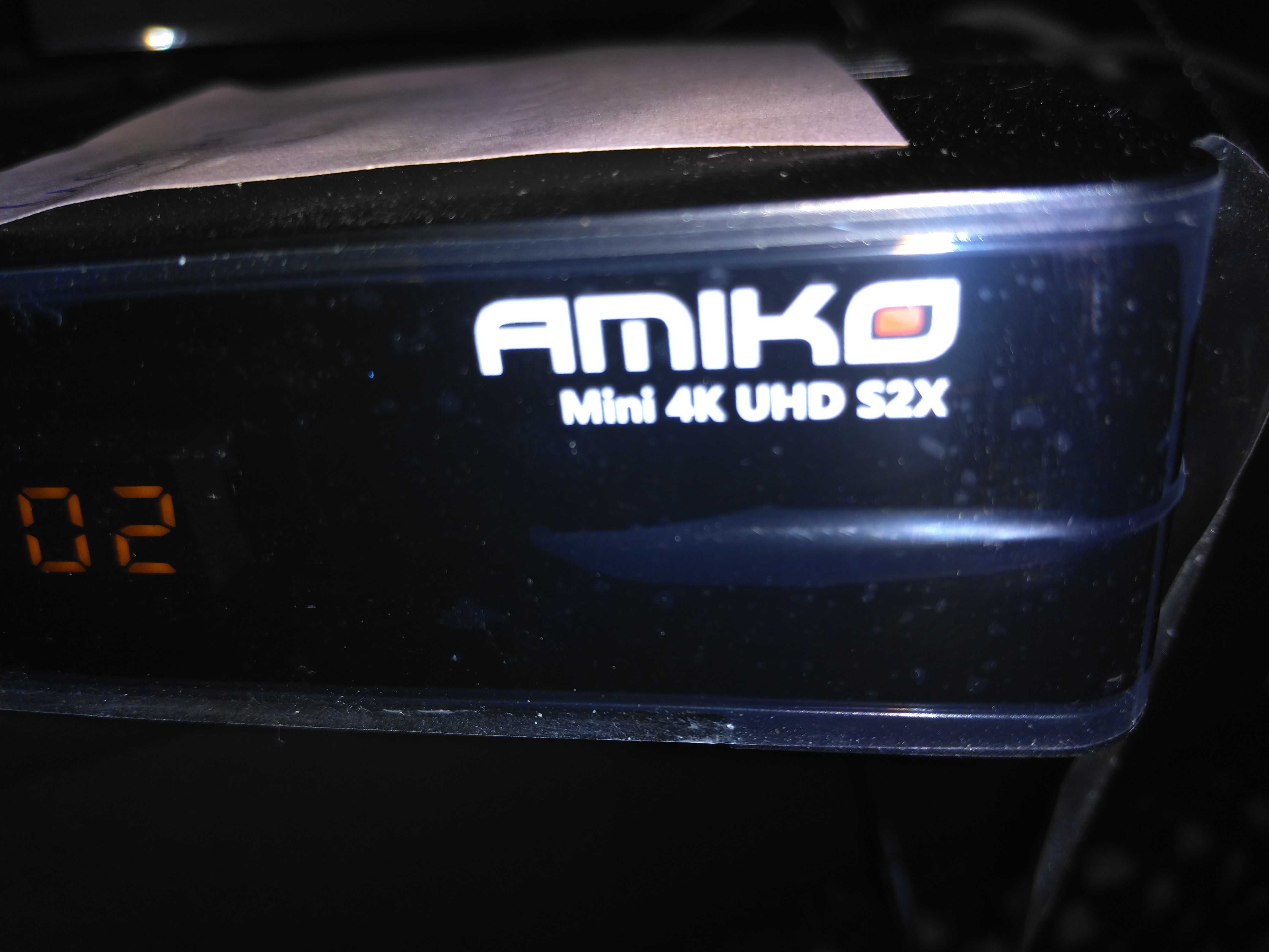 Receptor satélite Amiko mini HD 4K novo