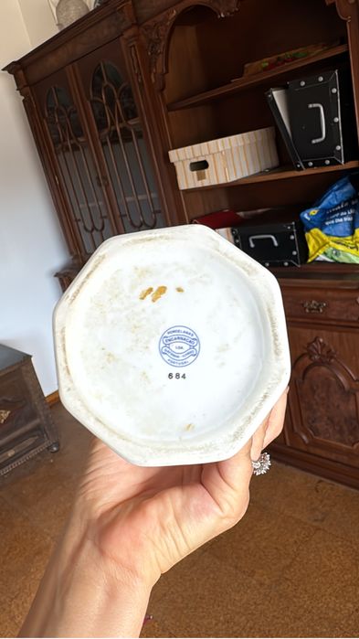 Jarros + relogio peças antigas