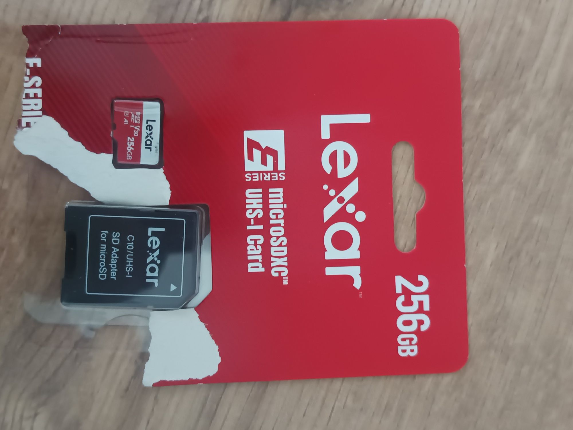 Lexar 256GB microSD Karta Pamięci, microSDXC