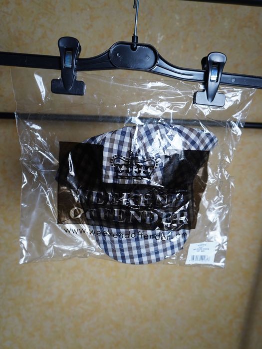 Weekend Offender кепка бейсболка в клетку оригинальная новая
