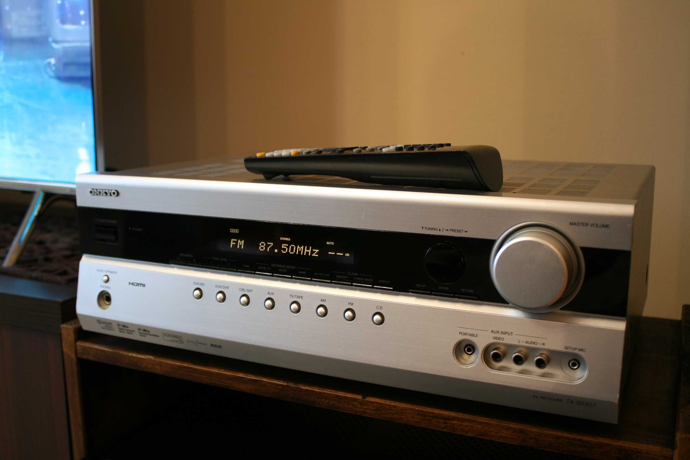 Amplituner Tx Sr 307 HDMI wzmacniacz kino domowe