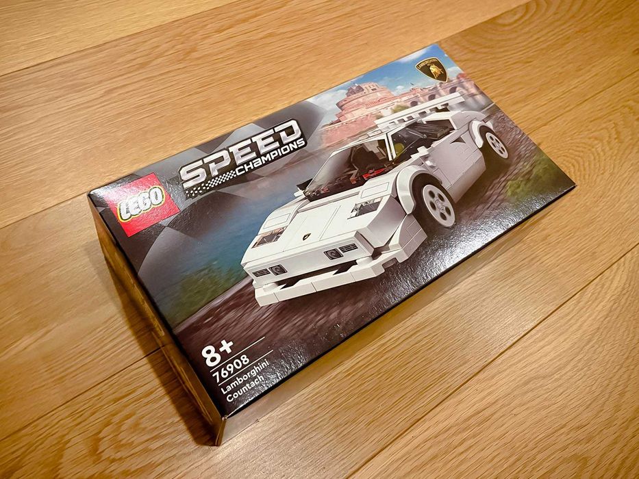 LEGO 76908 Speed Champions Lamborghini Countach (novo e selado)