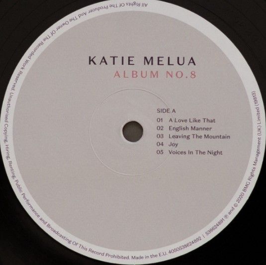 LP: Katie Melua ‎– Album No. 8