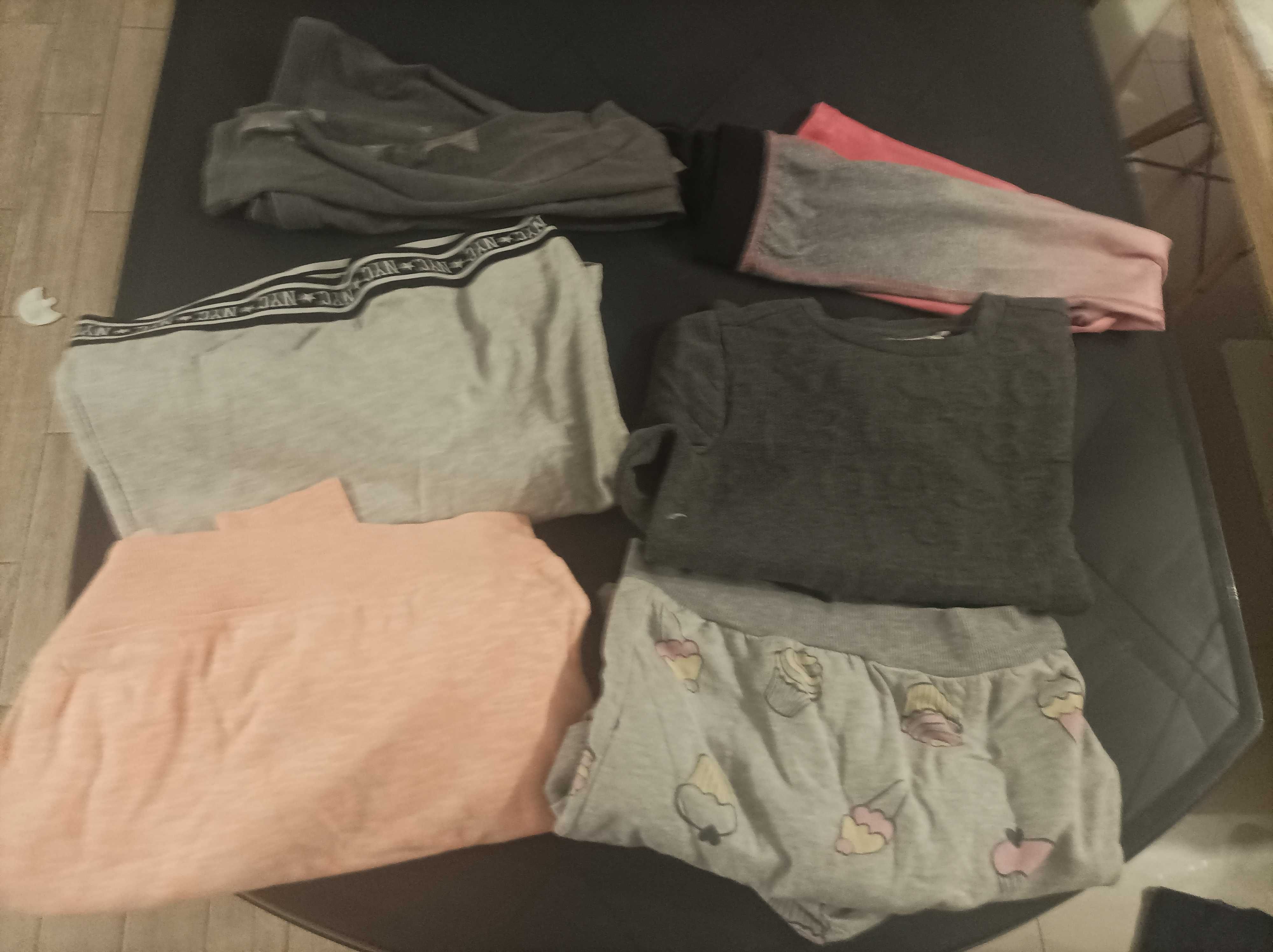 Spodnie bluzy 130 i 140  dla dziewczynki