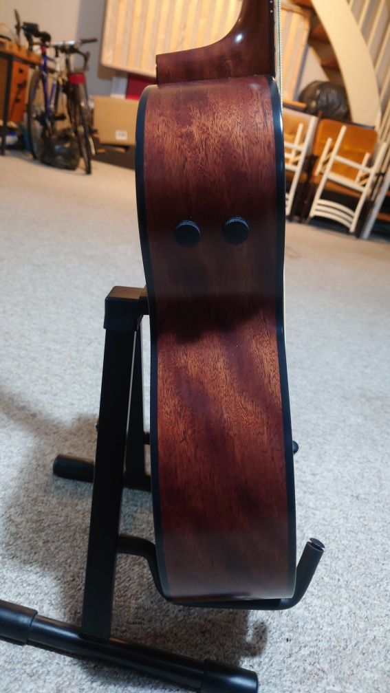 Gitara elektro -akustyczna barytonowa Ibanez AE275BT-LGS Baryton + pok