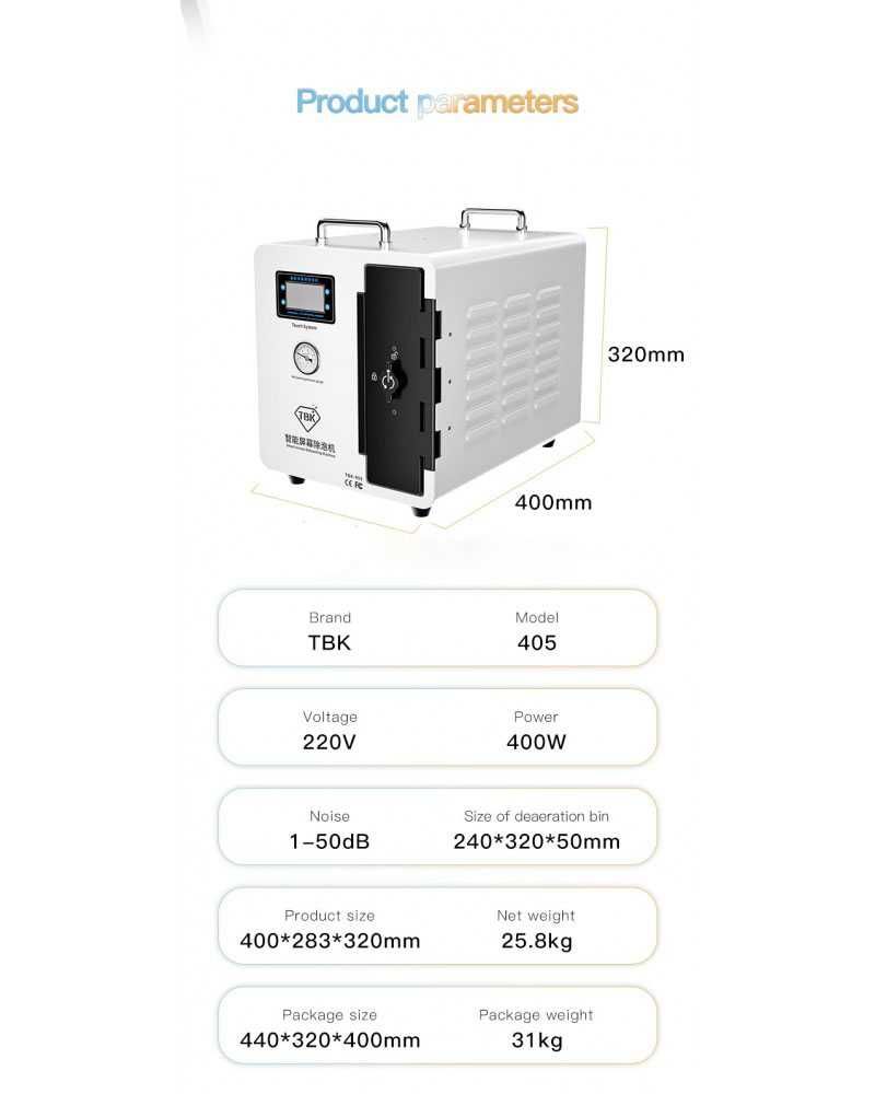 Autoklaw OCA TBK405