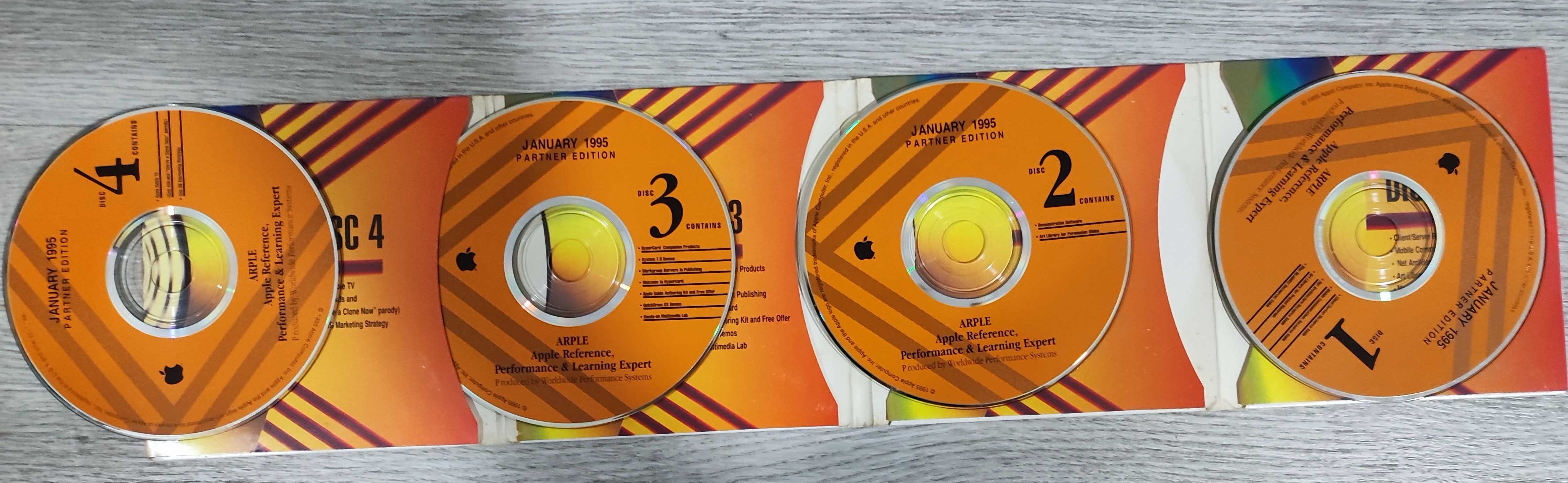 CD Apple ARPLE Partner Edition 1995