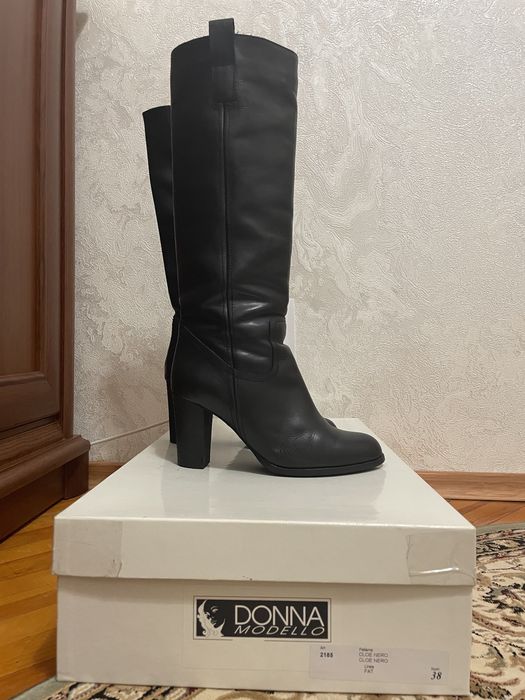 Чоботи, шкіряні, б/в, Італія, р.38