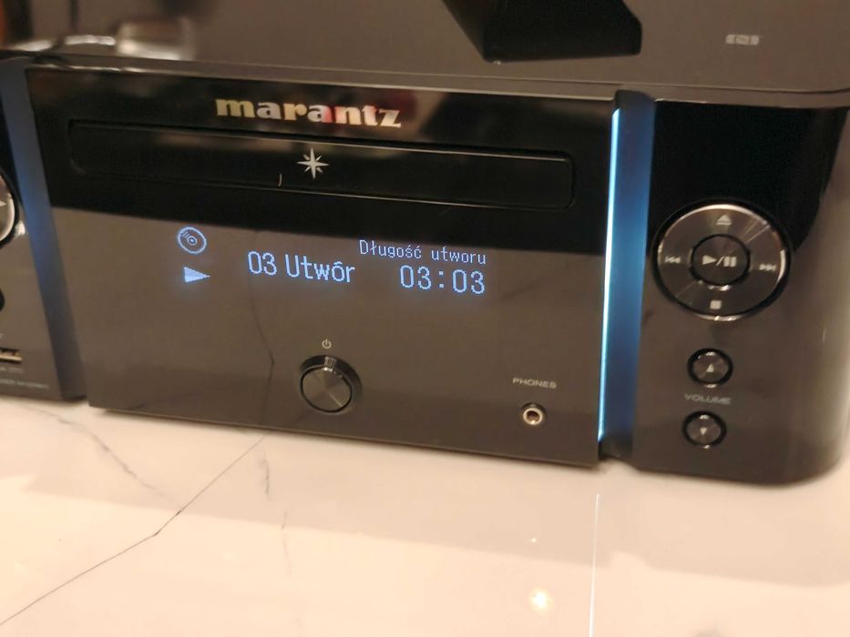 Amplituner, odtwarzacz sieciowy Marantz M-CR611 Spotify Bluetooth