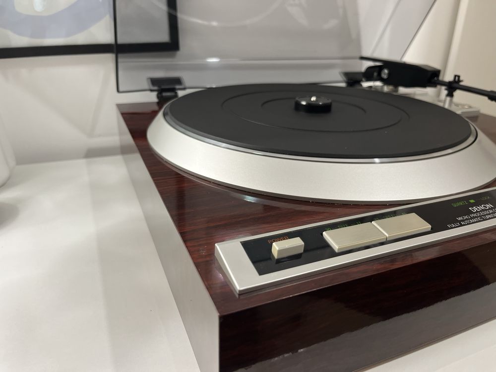 Gramofon Denon DP 37F, serwis, wkładka Denon DL 110 z nową igłą