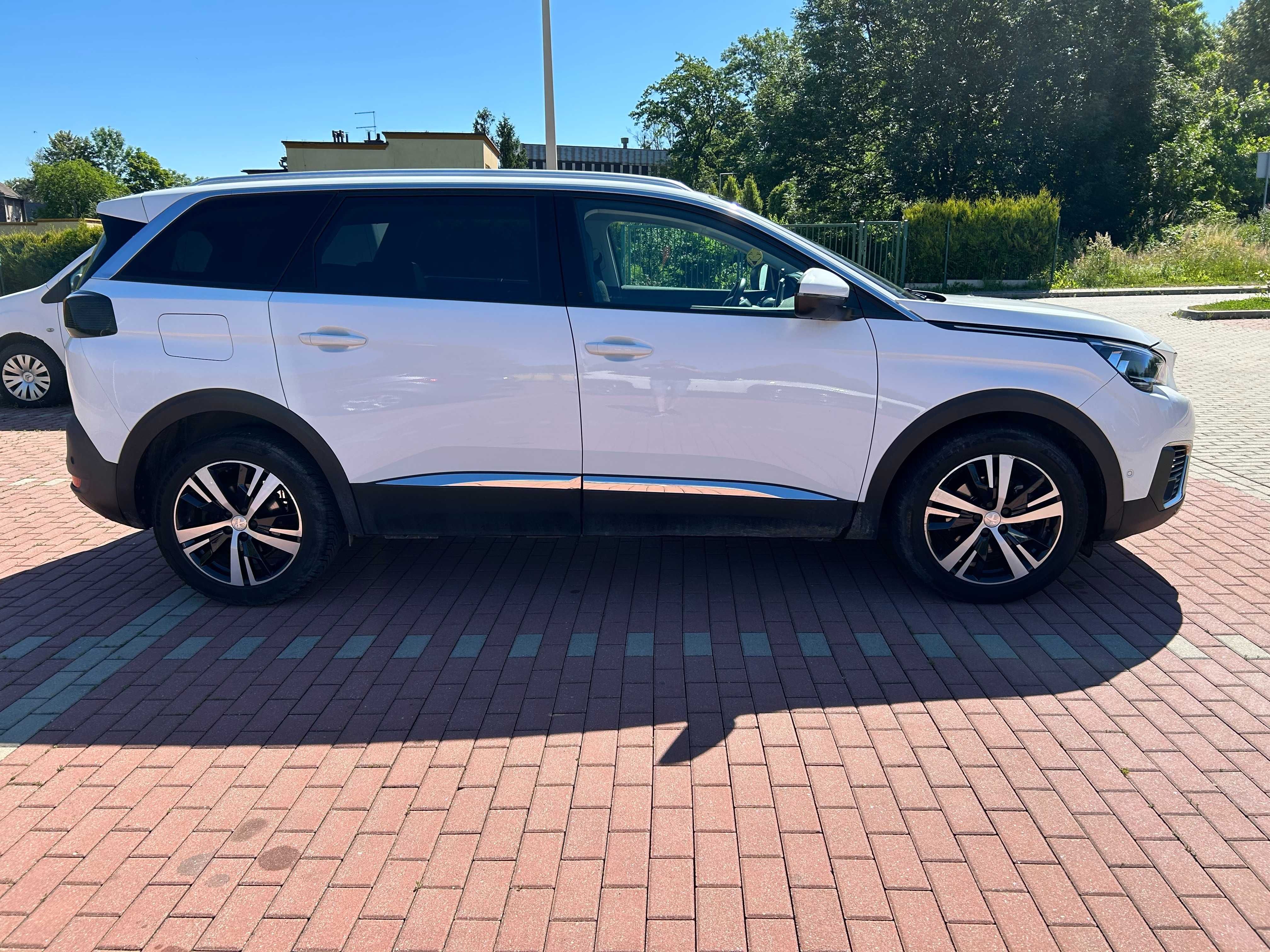 Peugeot 5008 1.5 BlueHDI Allure 7os. 2018r. Uszkodzony silnik Odpala