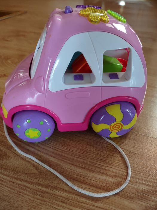 Zabawne auto z muzyką, sorter Smily Play