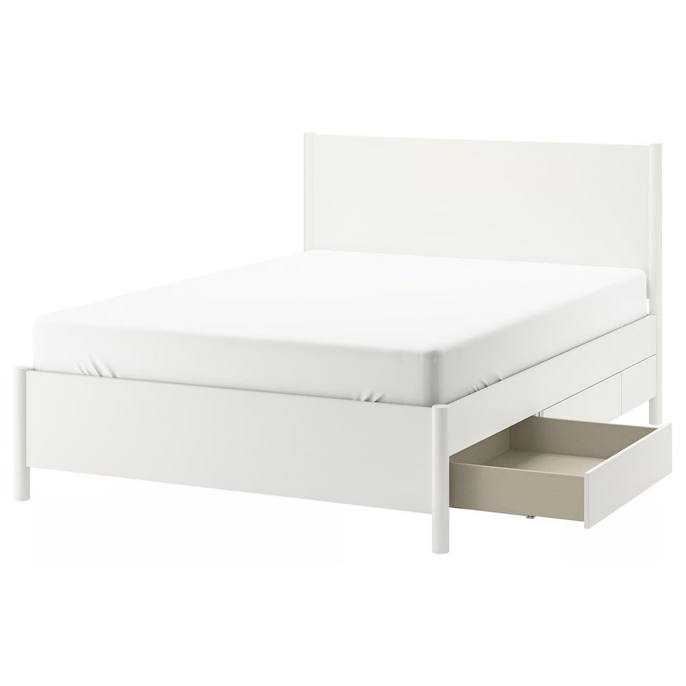 Cama Tonstad 140x200cm + Estrado + Colchão