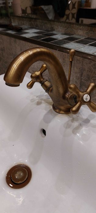 Emmevi бронза италия кран для умывальника бу