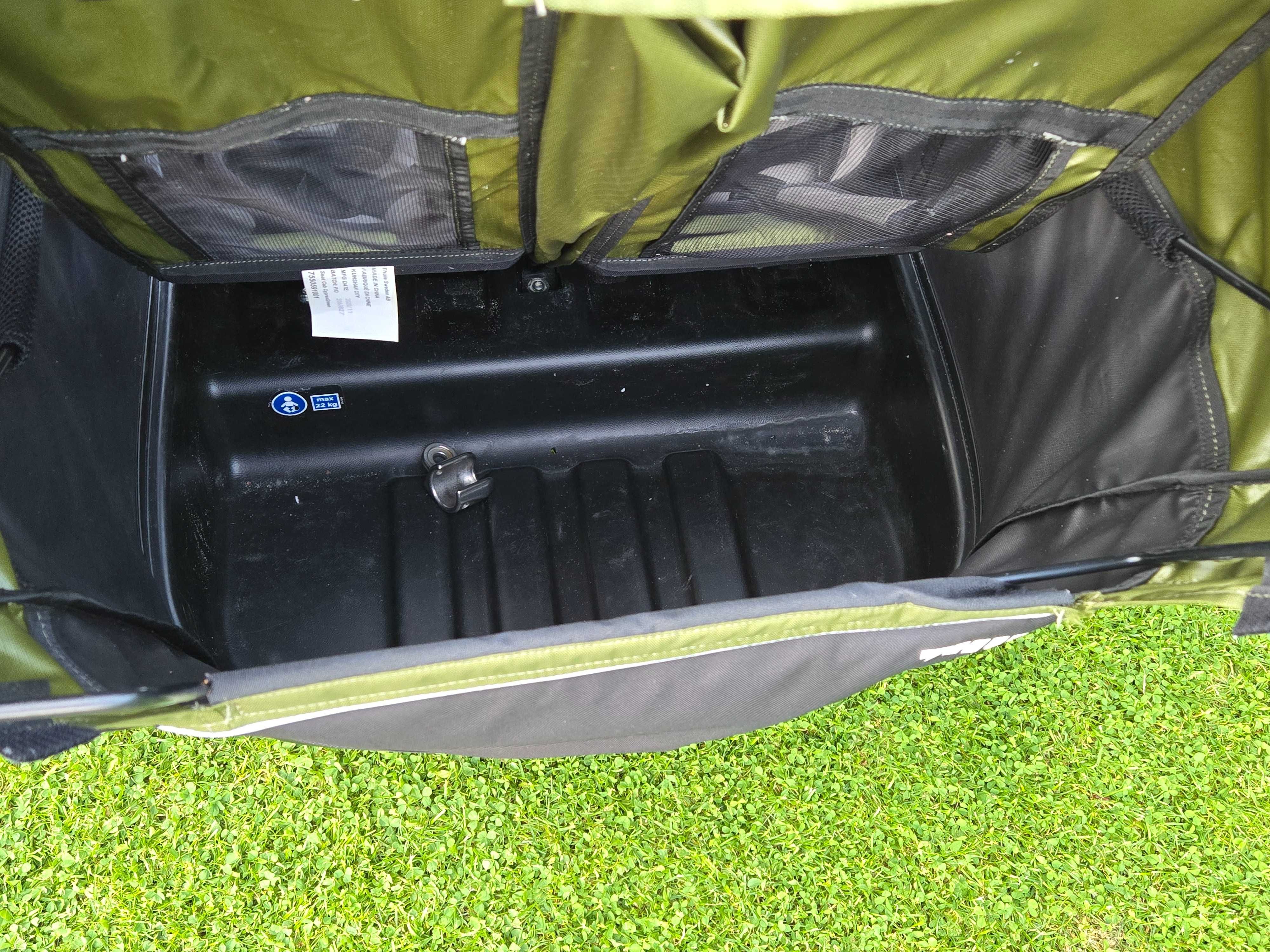 THULE Chariot Cab 2 - przyczepka rowerowa, wózek do roweru 2w1