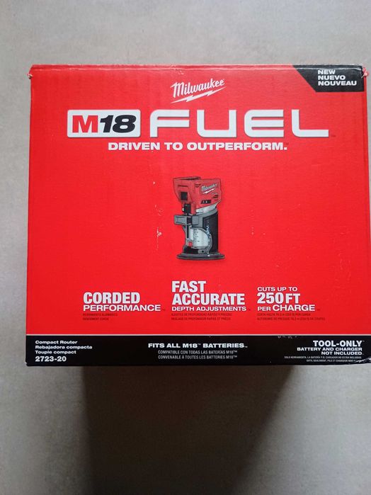 Milwaukee Frezarka górnowrzecionowa M18