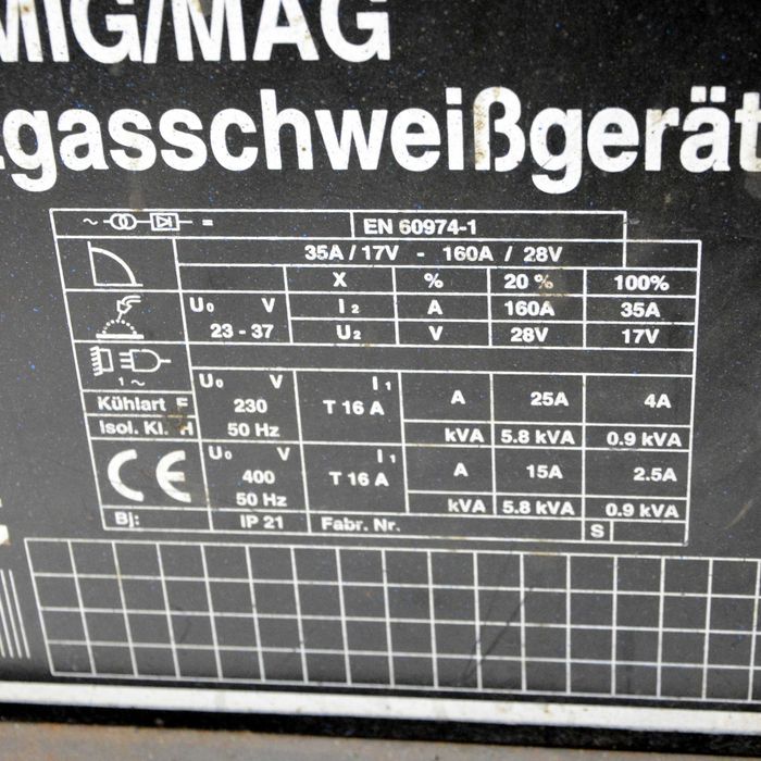 Spawarka migomat SGA 190/3