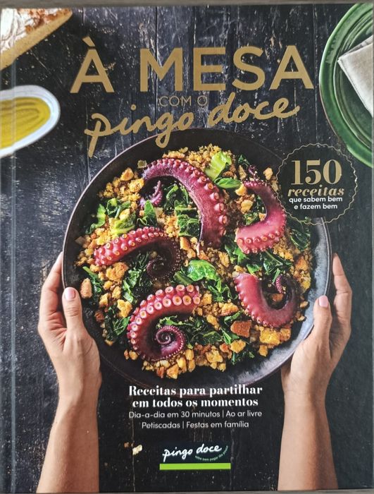 Livro " Á mesa - Pingo doce"