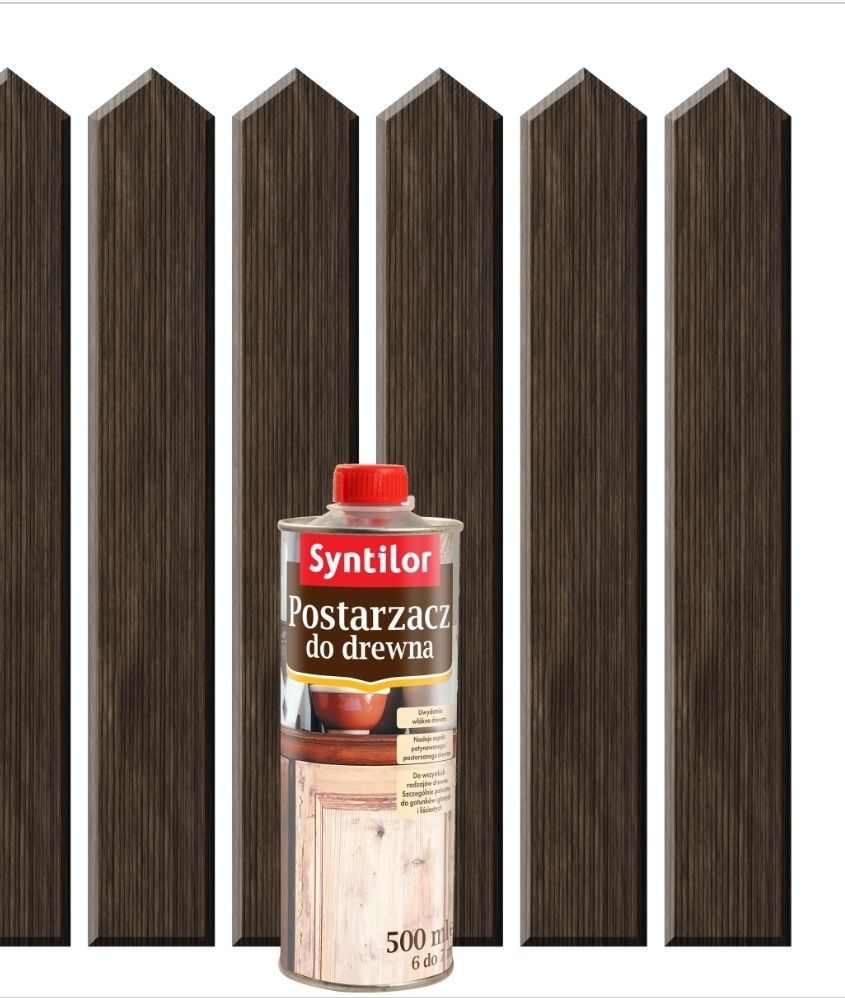 NOWY postarzacz do drewna Syntilor- 3 sztuki- Wenge