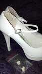 Buty ślubne ecri