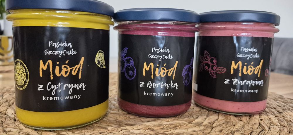 Miody z własnej pasieki