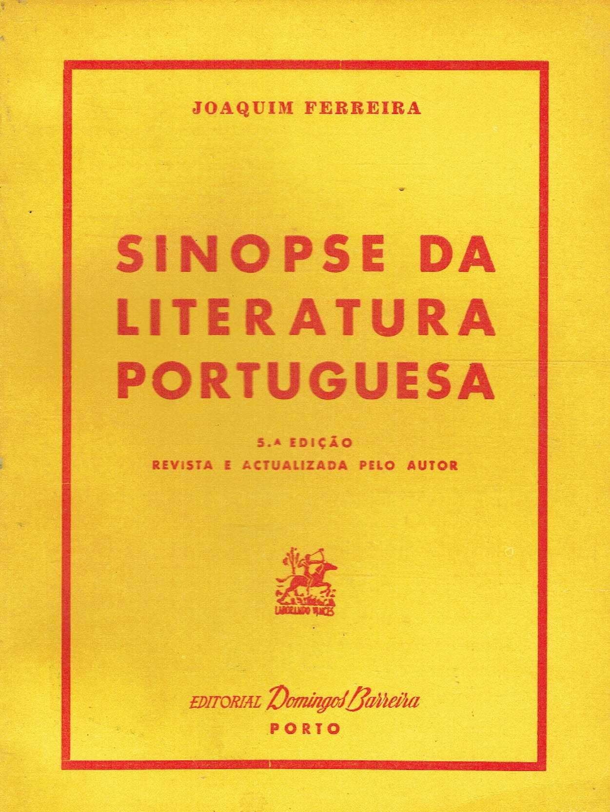 14417
	
Sinopse da literatura portuguesa  
de Joaquim Ferreira.