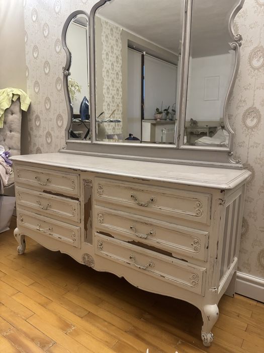 Toaletka bieliźniarka ludwikowska shabby chic