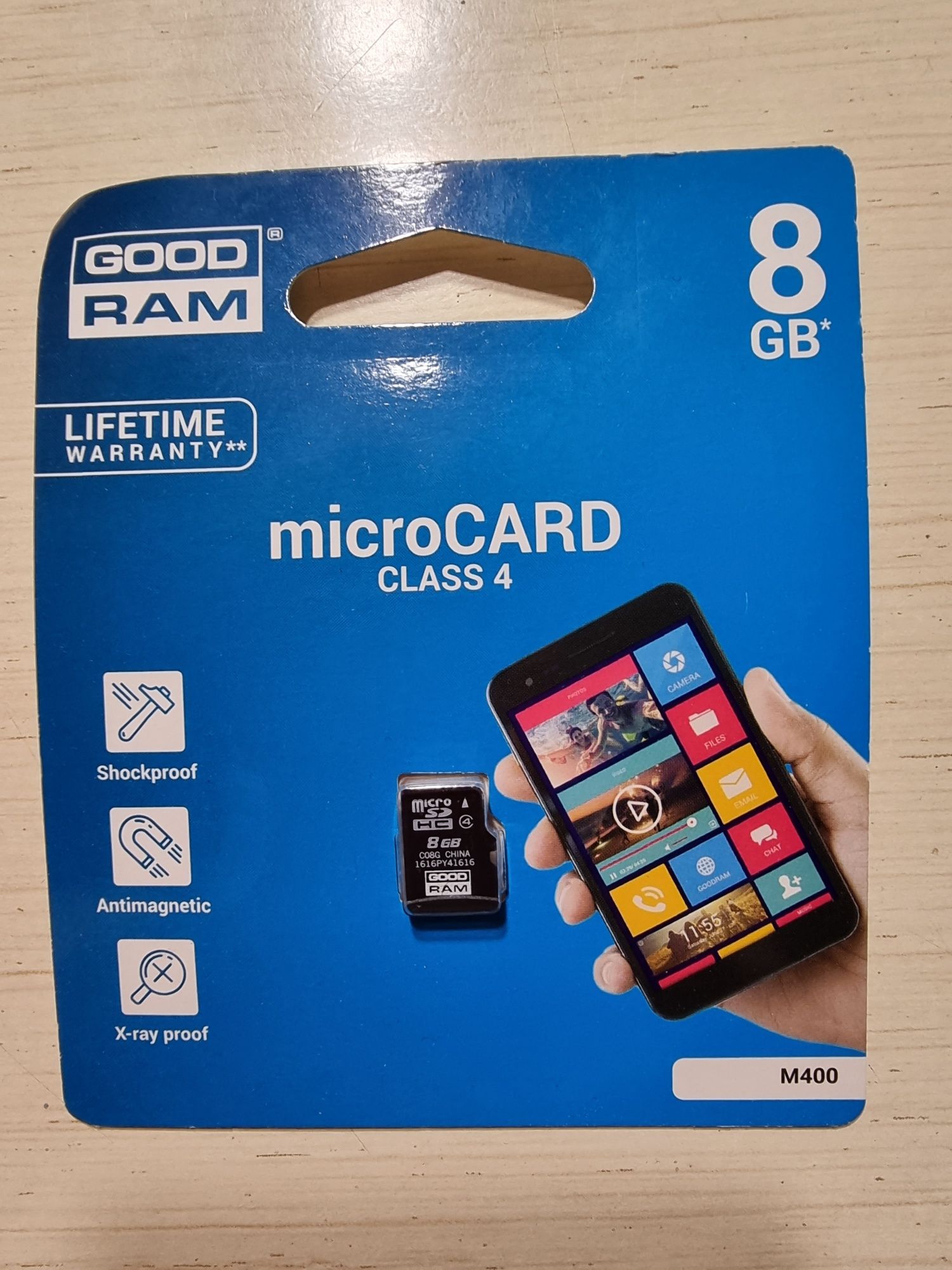 Карта пам'яті Goodram microCARD 8GB Class 4