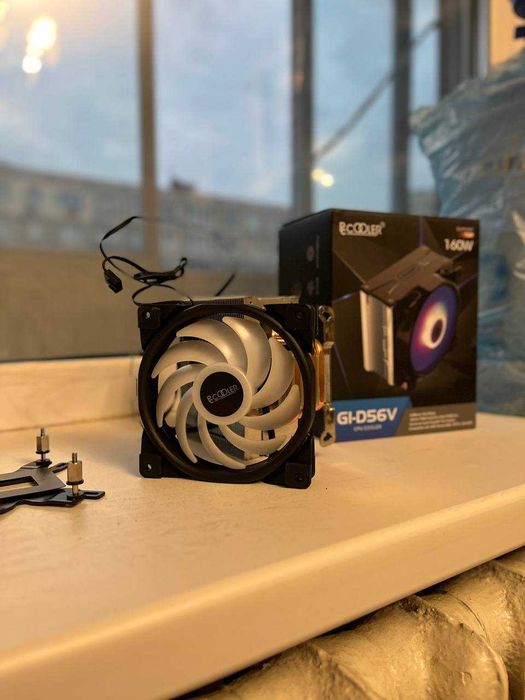 Кулер PcCooler GI-D56V Halo RGB