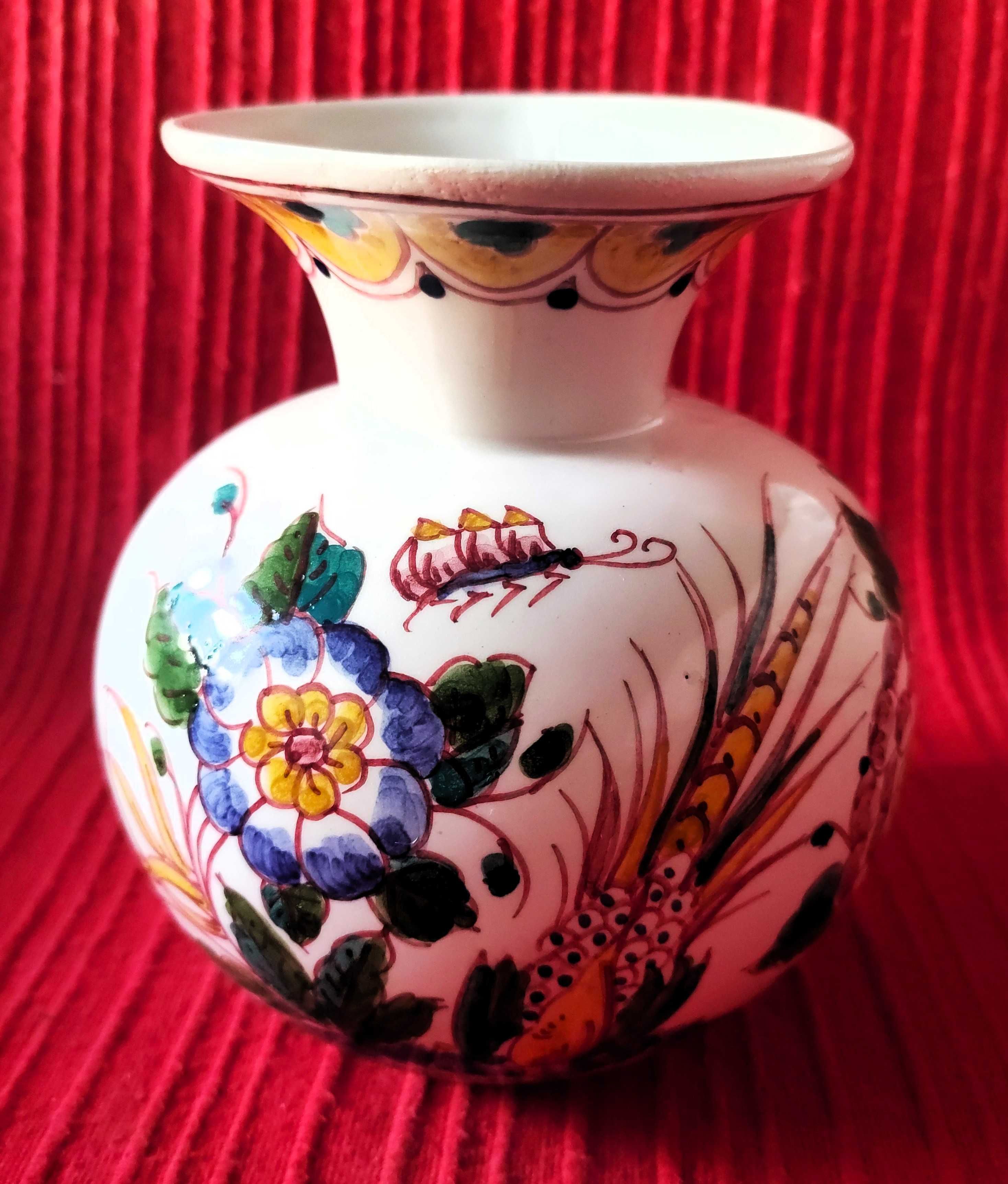 Vaso decorativo pintado à mão