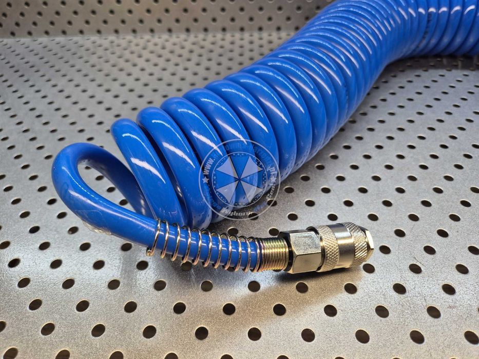 Wąż pneumatyczny 15m PU wąż spieralny przewód pneumatyczny spiralny