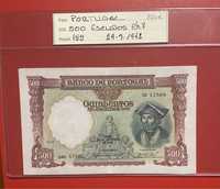 Nota 500$00 Ch.7 - 29 Setembro 1942