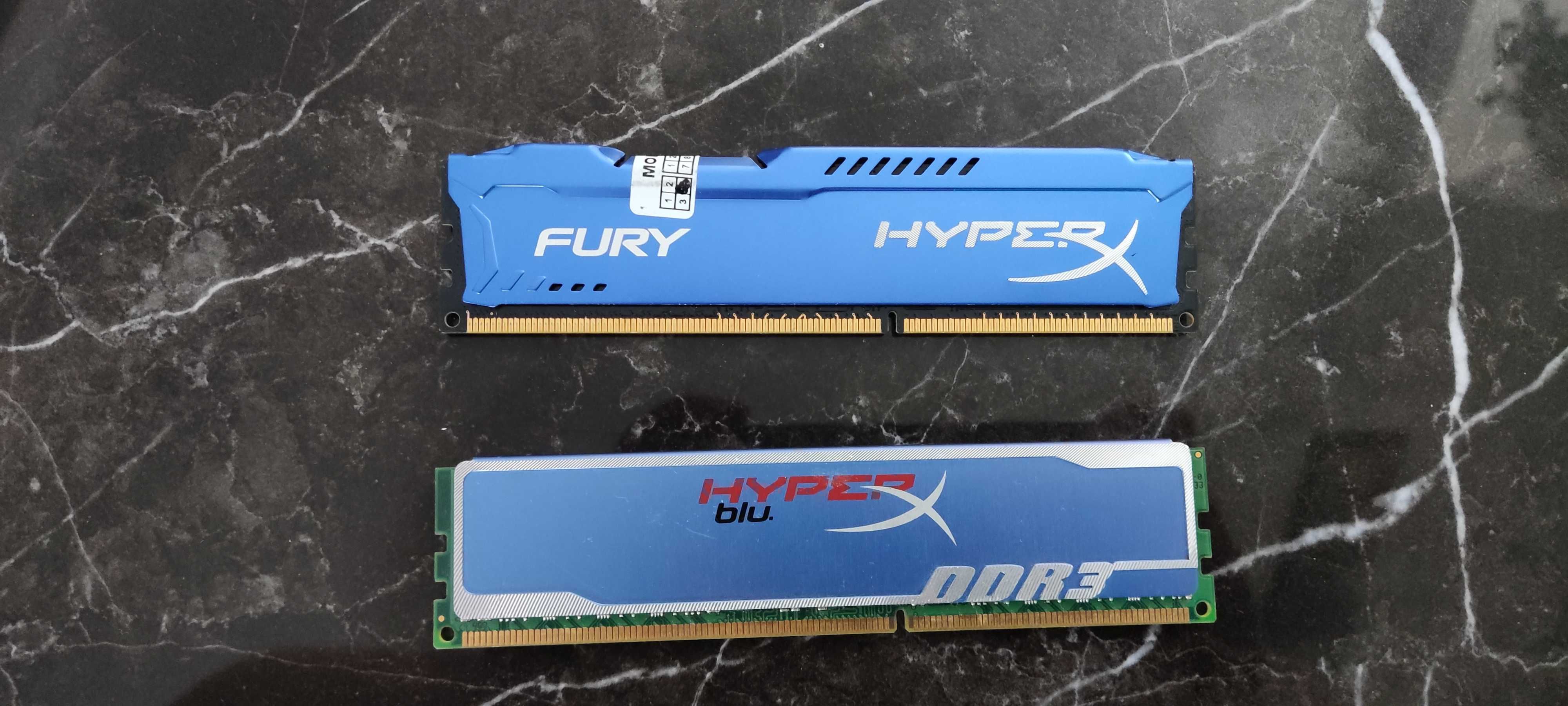 Pamięć RAM Kingston i HyperX 2x4GB DDR3