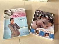 Vendo livros sobre maternidade e primeiros anos bebe