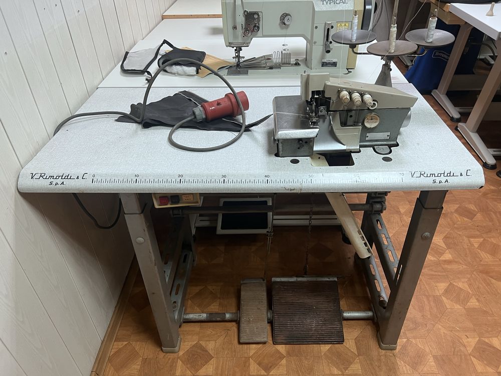 Overlock 3 nitkowy Rimoldi (Juki Siruba) 380V Bdb
