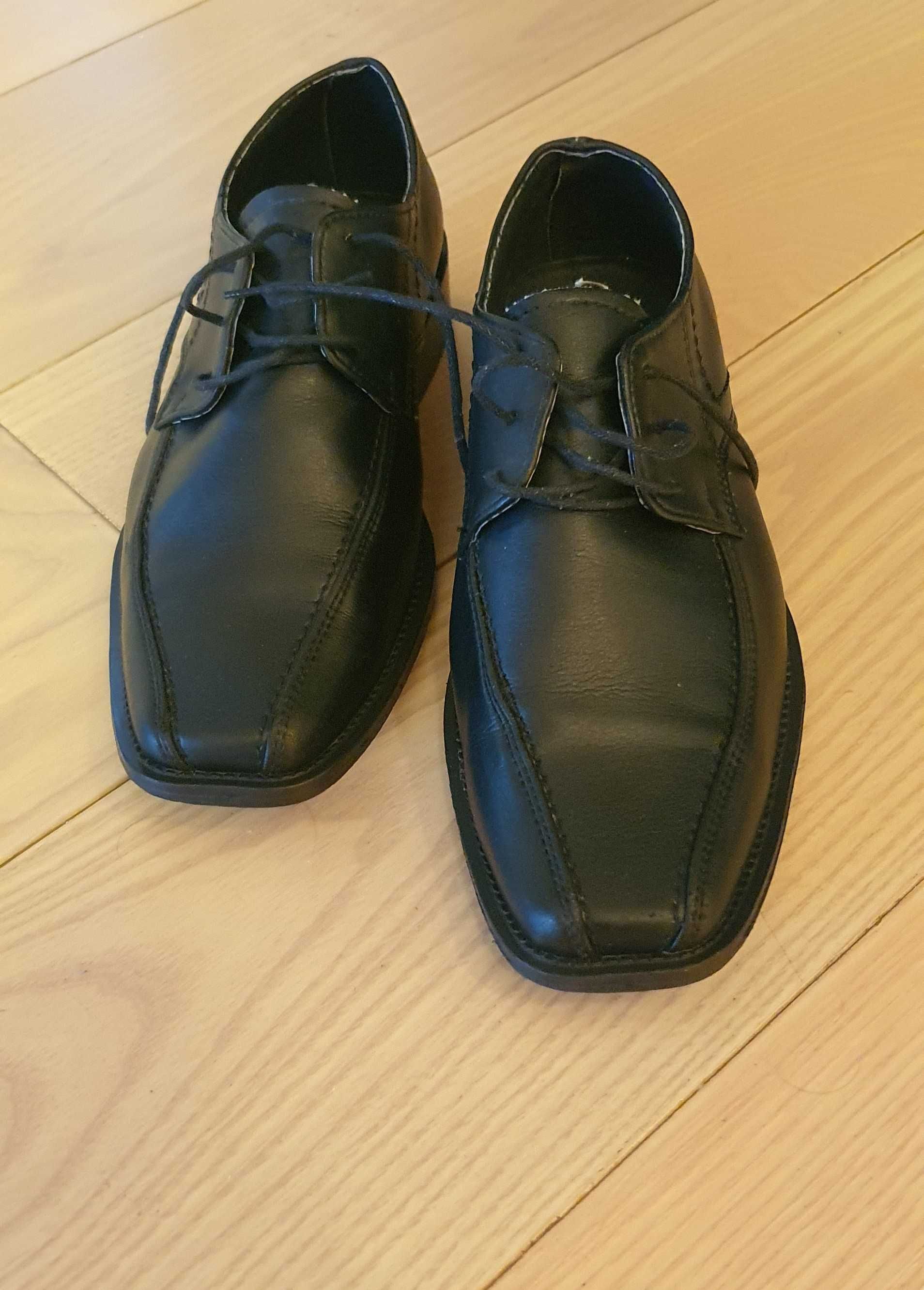 Buty wizytowe półbuty eleganckie dla chłopca rozmiar 31