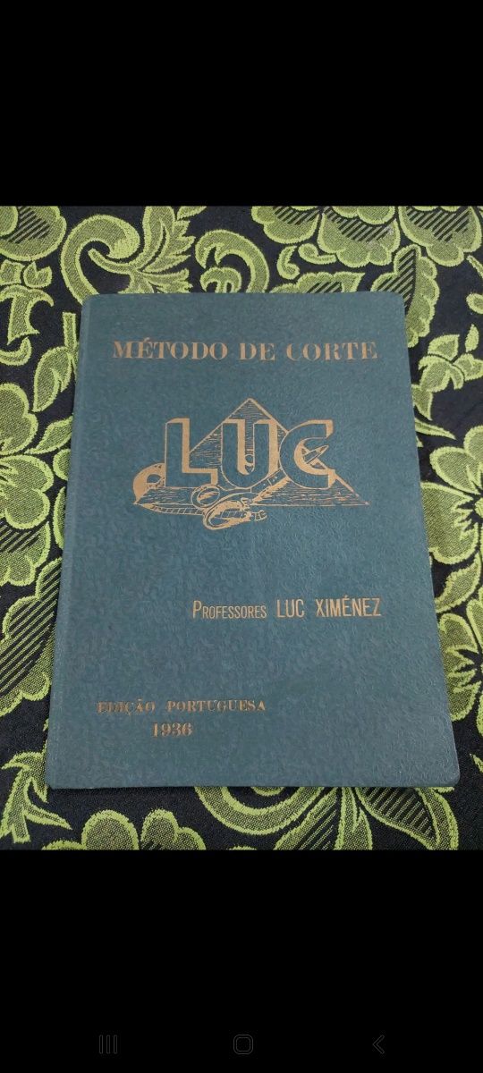 Livro "Método de corte" Luc Ximénez