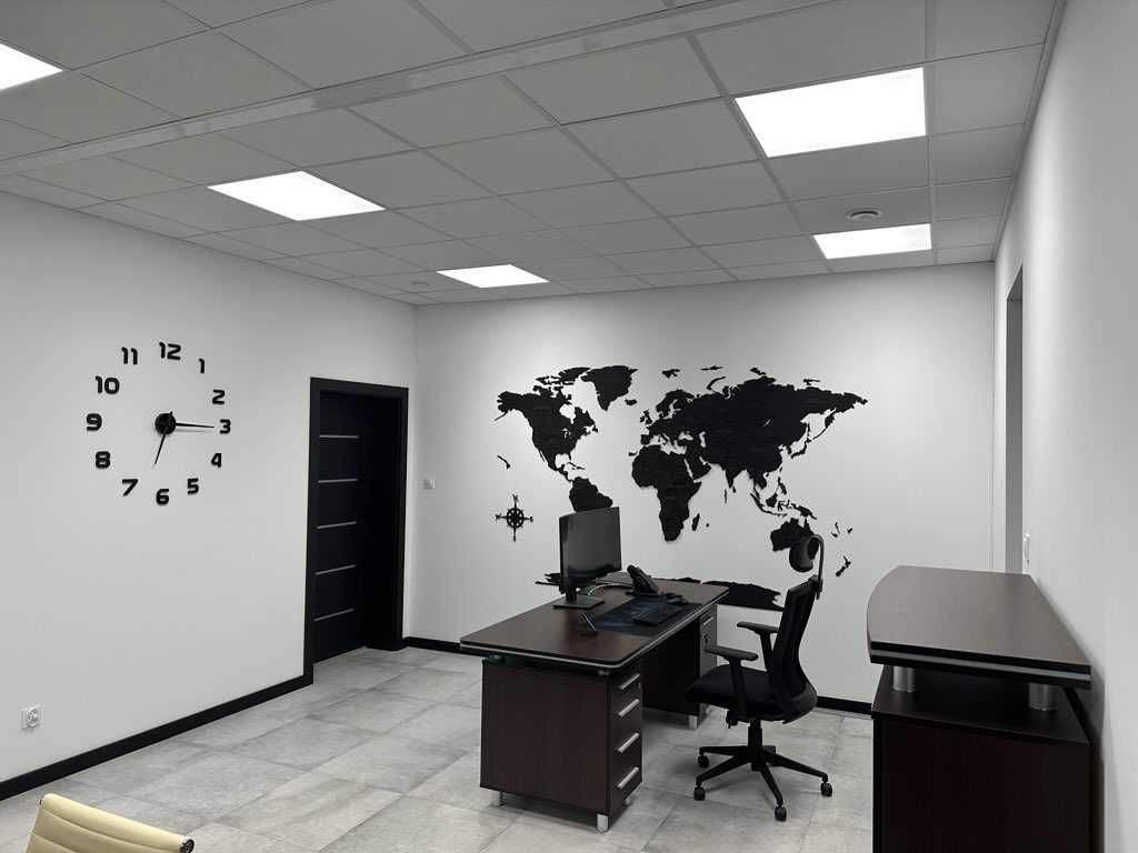 Mapa Świata 3D 276x165cm, 3 kolory, pomysł na prezent