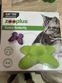 Zabawka motylek dla kota