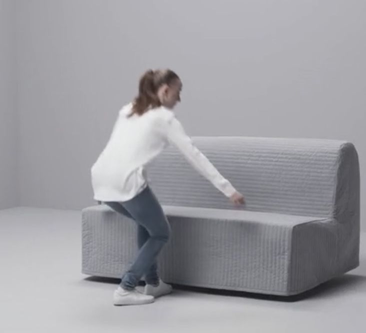 Sofa Kanapa LYCKSELE IKEA Łóżko Rozkładana