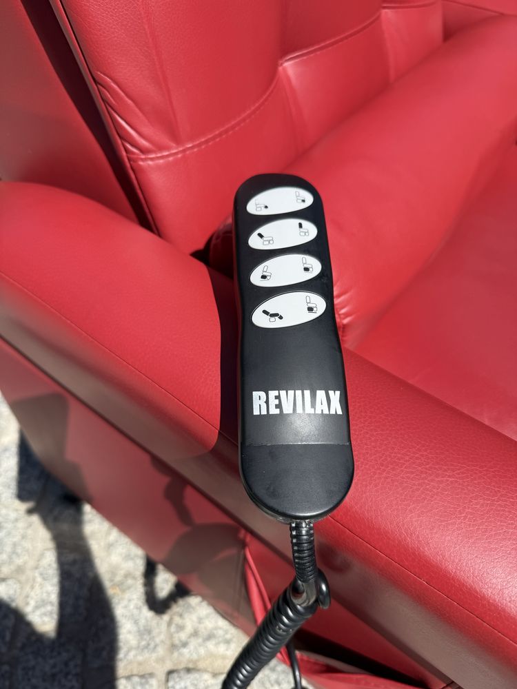 Pionizujący fotel geriatryczny RELAX Revilax wygodny relaksacyjny