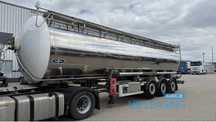 Ackermann VAN HOOL 3 AXLE SEMI TRAILER cysterna do przewozu materiałów niebezpiecznych