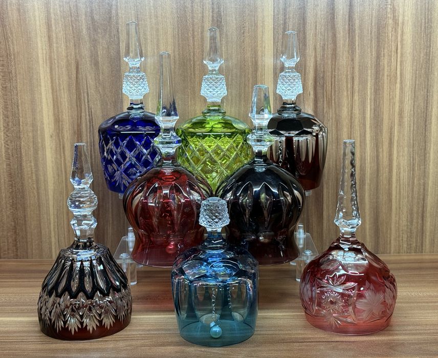 Хрустальные колокольчики Nachtmann Traube Antika Marilyn Bristol GDR