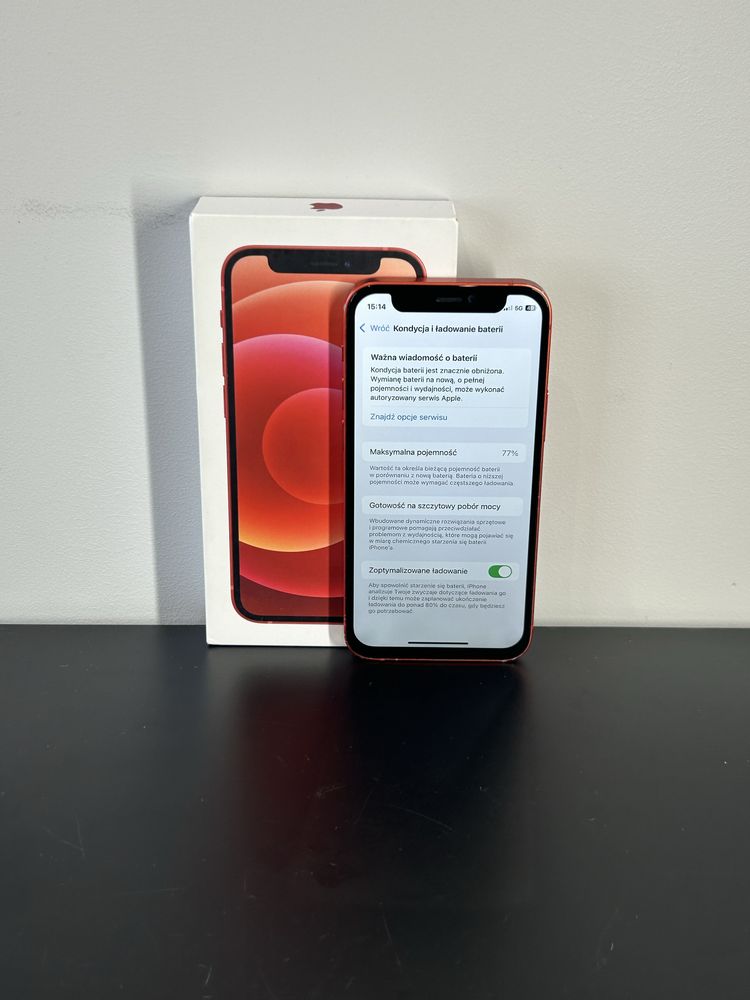 IPHONE 12 mini 64gb - swietny stan + pełen zestaw