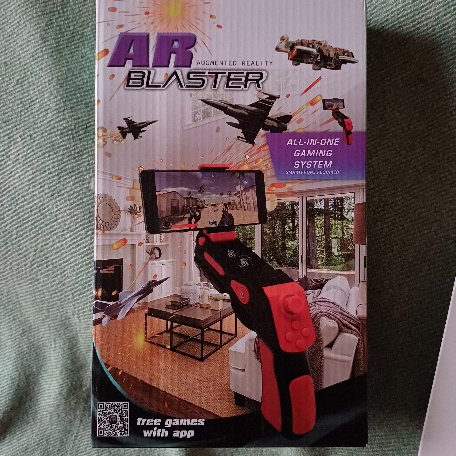 Пістолет віртуальної реальності AR Blaster, червоний (PV-700)