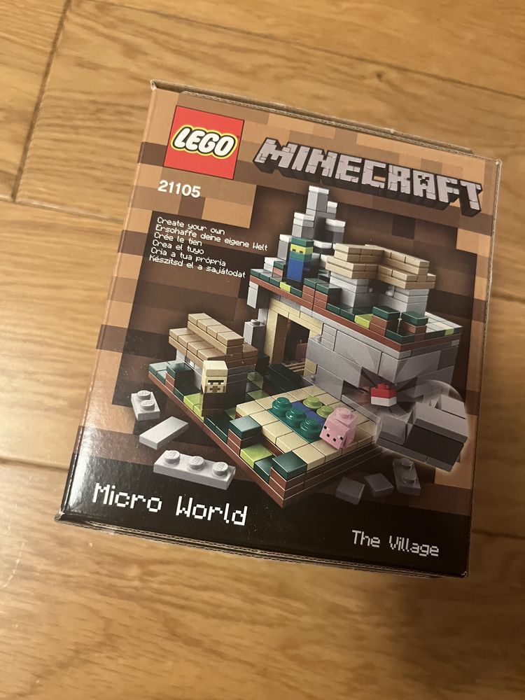 Lego 21105 Minecraft Micro World Nowe