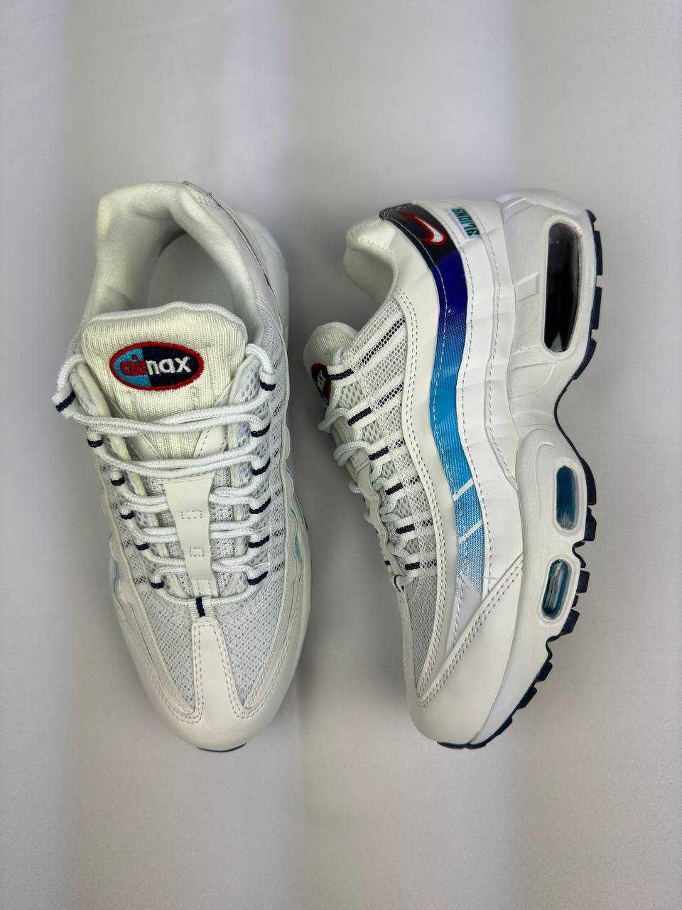 (БЕЗ ПЕРЕДОПЛАТИ)Nike Air Max 95 найк аер аір макс 95 білі