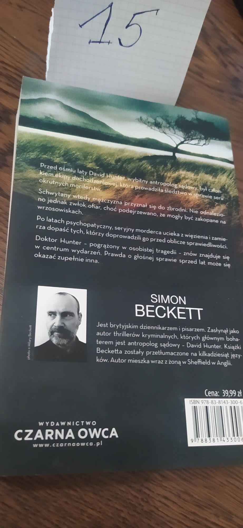 Wołanie Grobu Simon Beckett