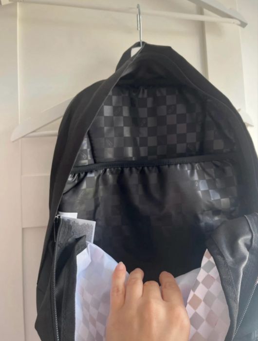 Vans nowy plecak szkolny szachownica glitter